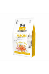 Brit Care Grain-Free Tahılsız Somonlu ve Tavuklu Haircare Deri ve Tüy Sağlığı için Yetişkin Kedi Kuru Maması 7 kg