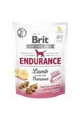 Brit Care Snack Endurance Kuzu Etli ve Muzlu Yetişkin Köpek Ödül Maması 150 gr