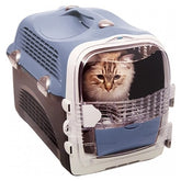 Catit Cabrio Mavi Gri Kedi ve Köpek Taşıma Çantası 51 X 33 X 35 cm