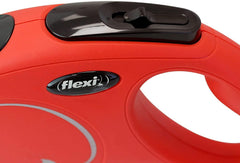 Flexi New Classic Tape Şerit Otomatik Köpek Gezdirme Tasması Kırmızı 5M S