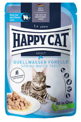 Happy Cat Tahılsız Alabalıklı Yetişkin Kedi Yaş Maması 85 gr