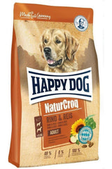 Happy Dog NaturCroq Biftekli ve Kuzulu Yetişkin Köpek Kuru Maması 15 kg