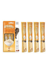 M-Pets Creamy Tavuklu Yetişkin Kedi Sıvı Ödül Maması 4X15 gr