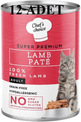 New Chef's Choice Kuzulu Yetişkin Kedi Konserve Yaş Maması 400 gr