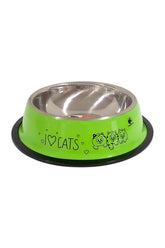 Nunbell Kedi & Köpek Çelik Mama ve Su Kabı 34 cm