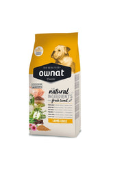 Ownat Classic Kuzulu ve Pirinçli Yetişkin Köpek Kuru Maması 12 kg