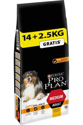 Pro Plan Medium Tavuklu Yetişkin Köpek Kuru Maması 14+2,5 kg