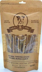 Rakun Naturel Burgu İnce Çubuk Köpek Ödül Maması 12 cm 20' li Paket (Yeni)