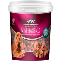Reflex Karışık Renkli Mini Kalpli Yari Yumuşak Köpek Ödül Maması 500 gr