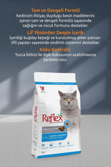 Reflex Somonlu ve Hamsili Yetişkin Kedi Kuru Maması 2 kg (Yeni)