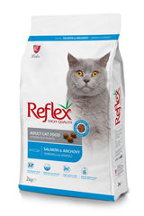 Reflex Somonlu ve Hamsili Yetişkin Kedi Kuru Maması 2 kg (Yeni)