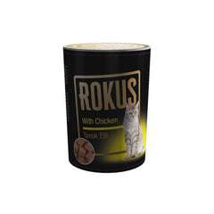 Rokus Tavuklu Yetişkin Kedi Konserve Yaş Maması 410 gr