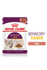 Royal Canin Sensory Taste Gravy Yetişkin Kedi Yaş Maması 85 gr