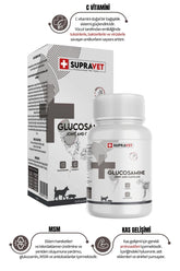Supravet Glucosamine Köpek Eklem ve Kas Sağlığı C Vitamini 75 Adet