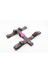 Tailpetz H-Tipi Köpek Göğüs Tasması Graffiti S