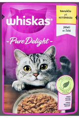Whiskas Pouch Pure Delight Tavuklu Yetişkin Kedi Yaş Maması 28 X 85 gr (Yeni)