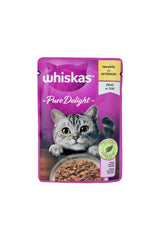 Whiskas Pouch Pure Delight Tavuklu Yetişkin Kedi Yaş Maması 85 gr (Yeni)