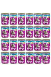 Whiskas Ton Balıklı Yetişkin Kedi Konserve Yaş Maması 24X400 gr - Pet Keys