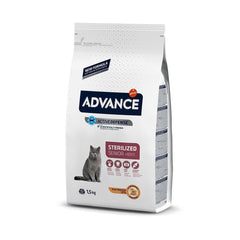 Advance Tavuklu Kısırlaştırılmış +10 Yaş ve Üzeri Yaşlı Kedi Kuru Maması 1,5 kg