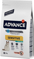 Advance Somonlu Sensitive (Hassas) Kısırlaştırılmış Yetişkin Kedi Kuru Maması 3 kg