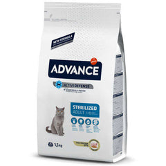 Advance Hindili Kısırlaştırılmış Yetişkin Kedi Kuru Maması 1,5 kg