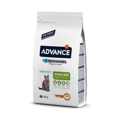 Advance Tavuklu Kısırlaştırılmış Genç ve Yavru Kedi Kuru Maması 1,5 kg