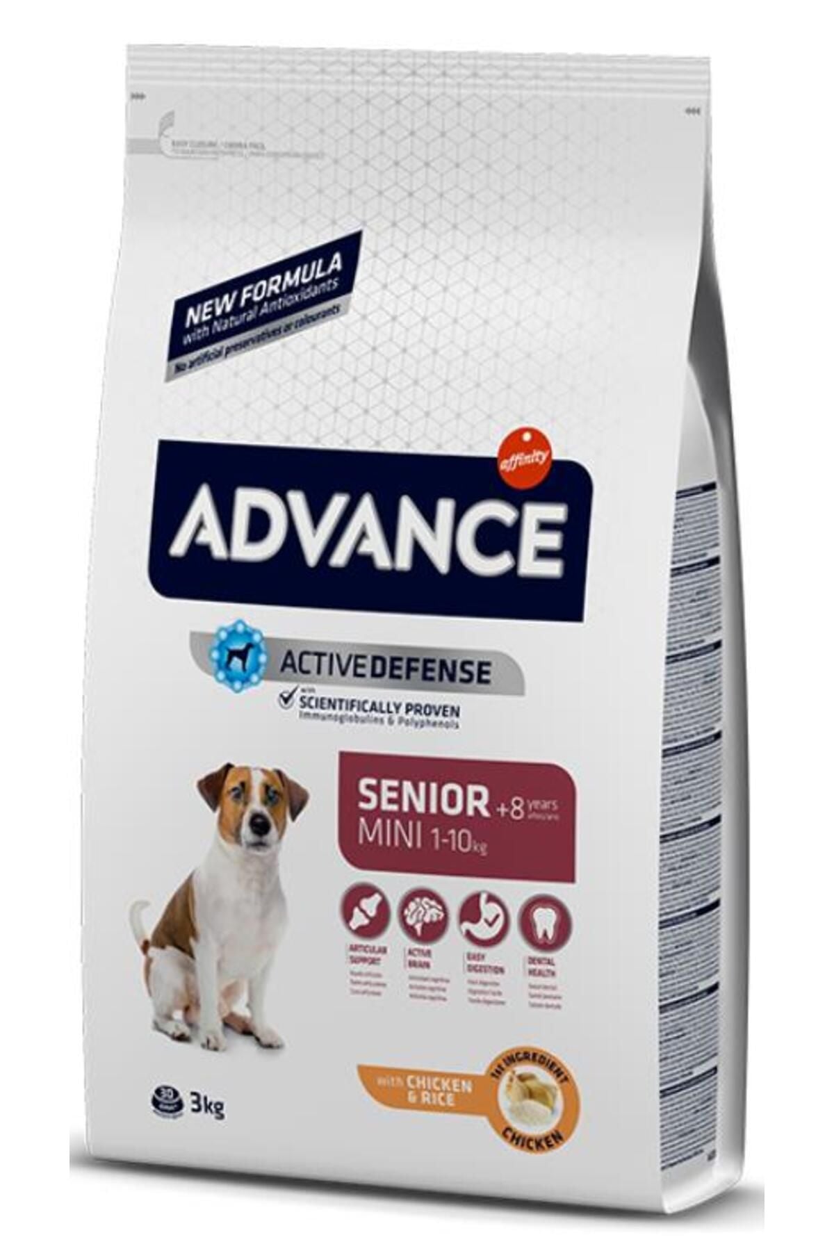 Advance Mini Senior +8 Kuru Köpek Maması 7,5 kg