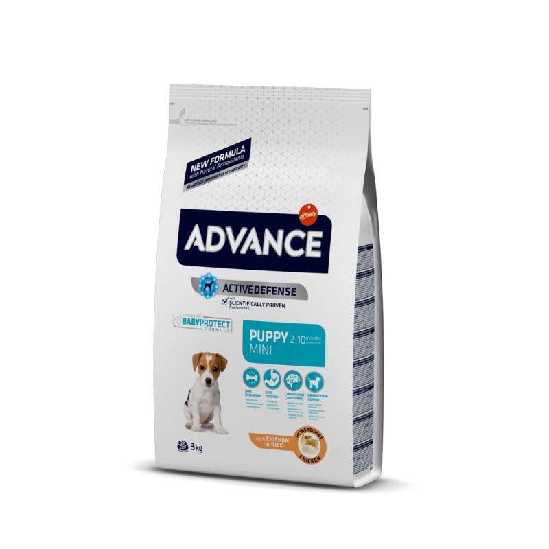 Advance Tavuklu ve Pirinçli Mini Irk Yavru Köpek Kuru Maması 3 kg