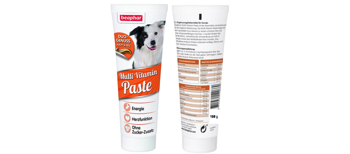 Beaphar Duo-Active Multi-Vitamin Paste Köpek Vitamin Macunu 100 gr