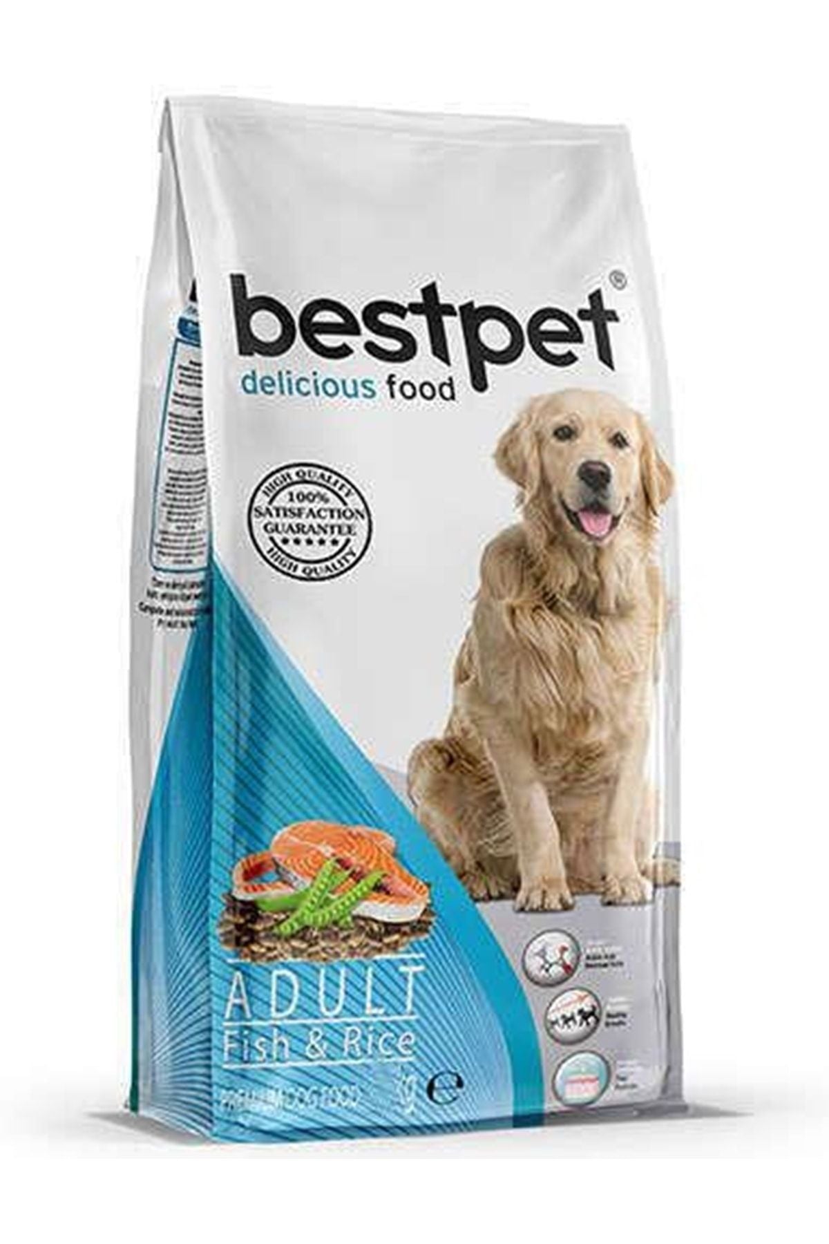 Bestpet Balıklı Yetişkin Köpek Kuru Maması 15 kg