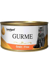 Bestpet Gourme Somonlu Jelly Yetişkin Kedi Yaş Maması 85 gr