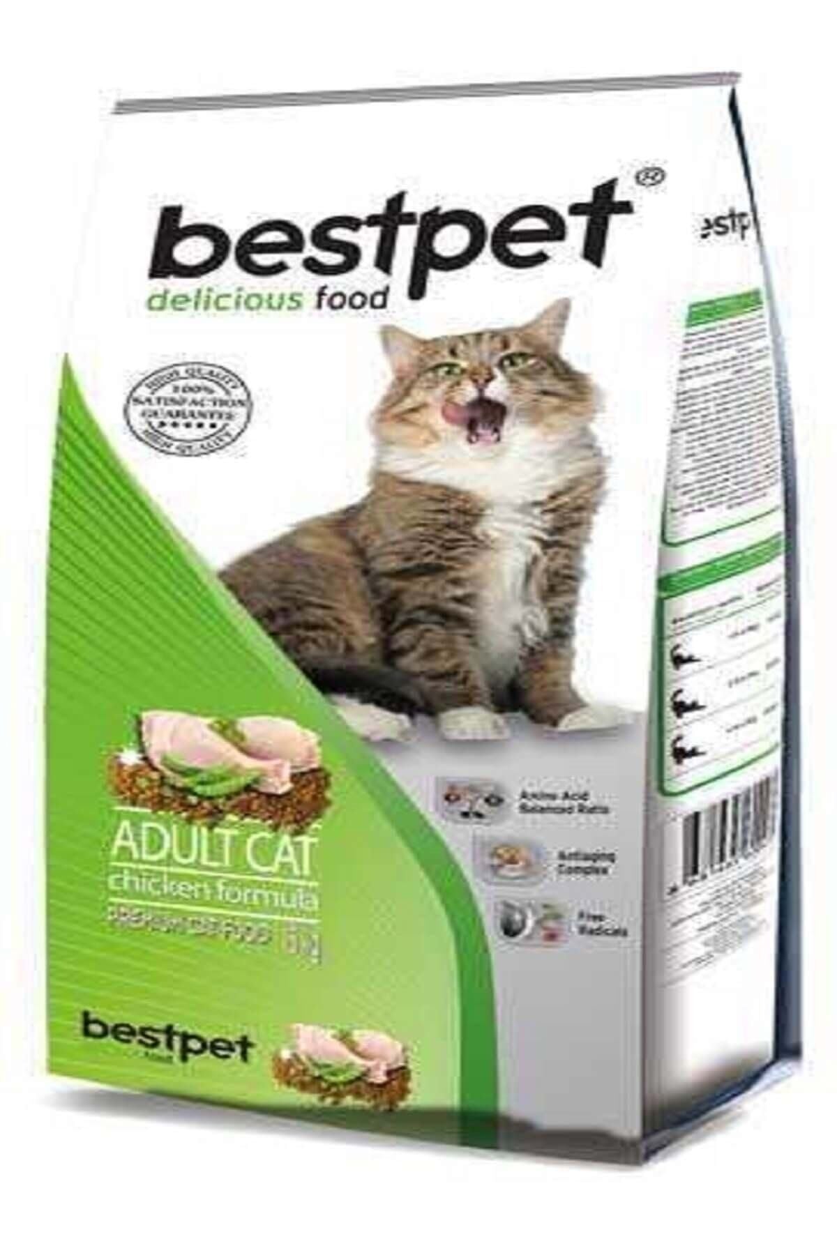 Bestpet Tavuklu Yetişkin Kedi Kuru Maması 1 kg