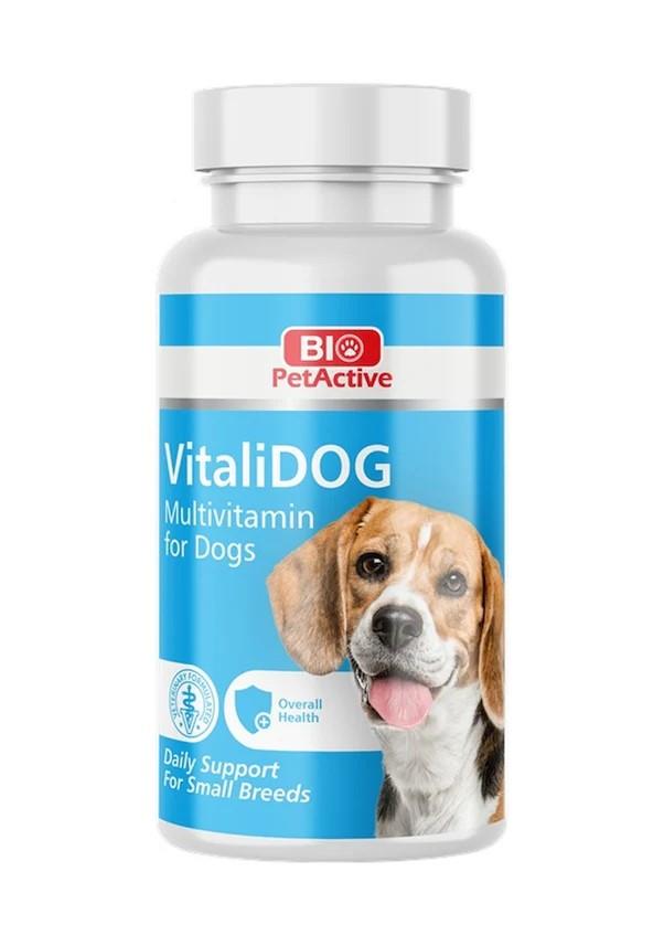 Bio Petactiv Vitalidog Mini Irk Köpekler İçin Multivitamin 60 Tablet