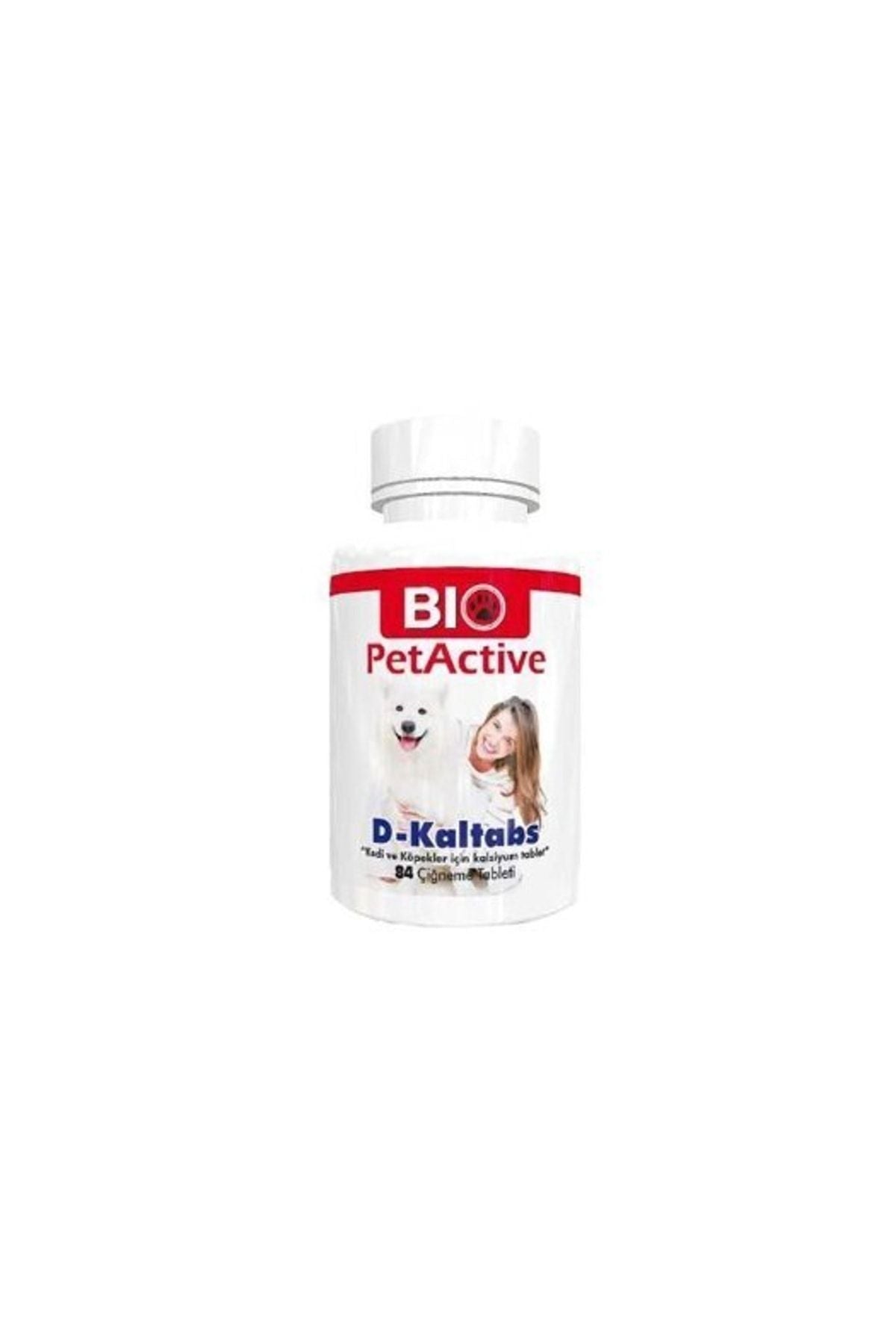 Bio Petactive D-Kaltabs Kedi ve Köpekler için Kalsiyum Vitamin Tablet 126 gr