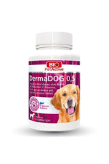 Bio Petactive Dermadog Mini Irk Köpekler İçin Sarımsaklı Vitamin 60 Tablet