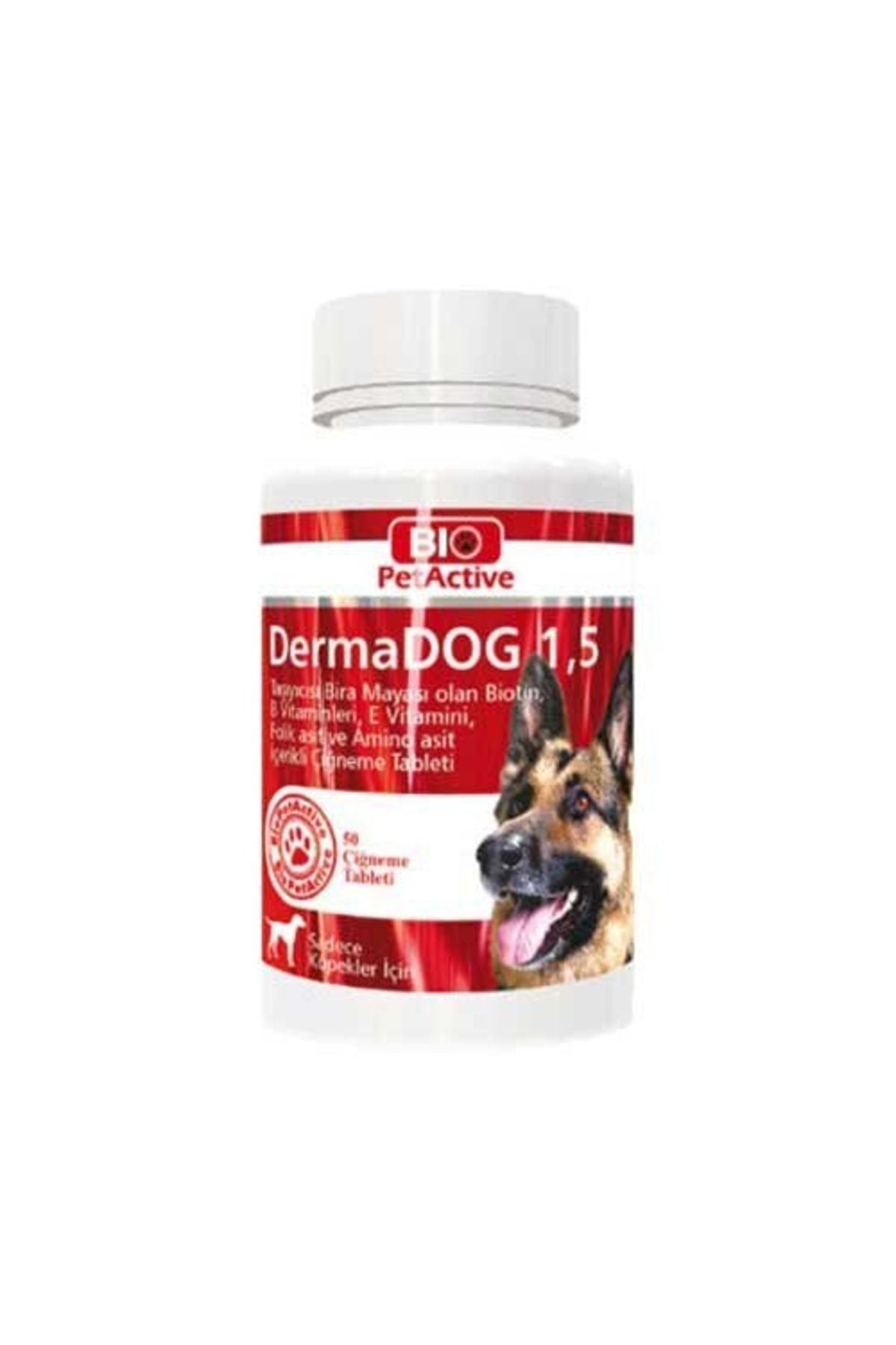 Bio Petactive Dermadog Yetişkin Köpekler İçin Sarımsaklı Vitamin 100 Tablet