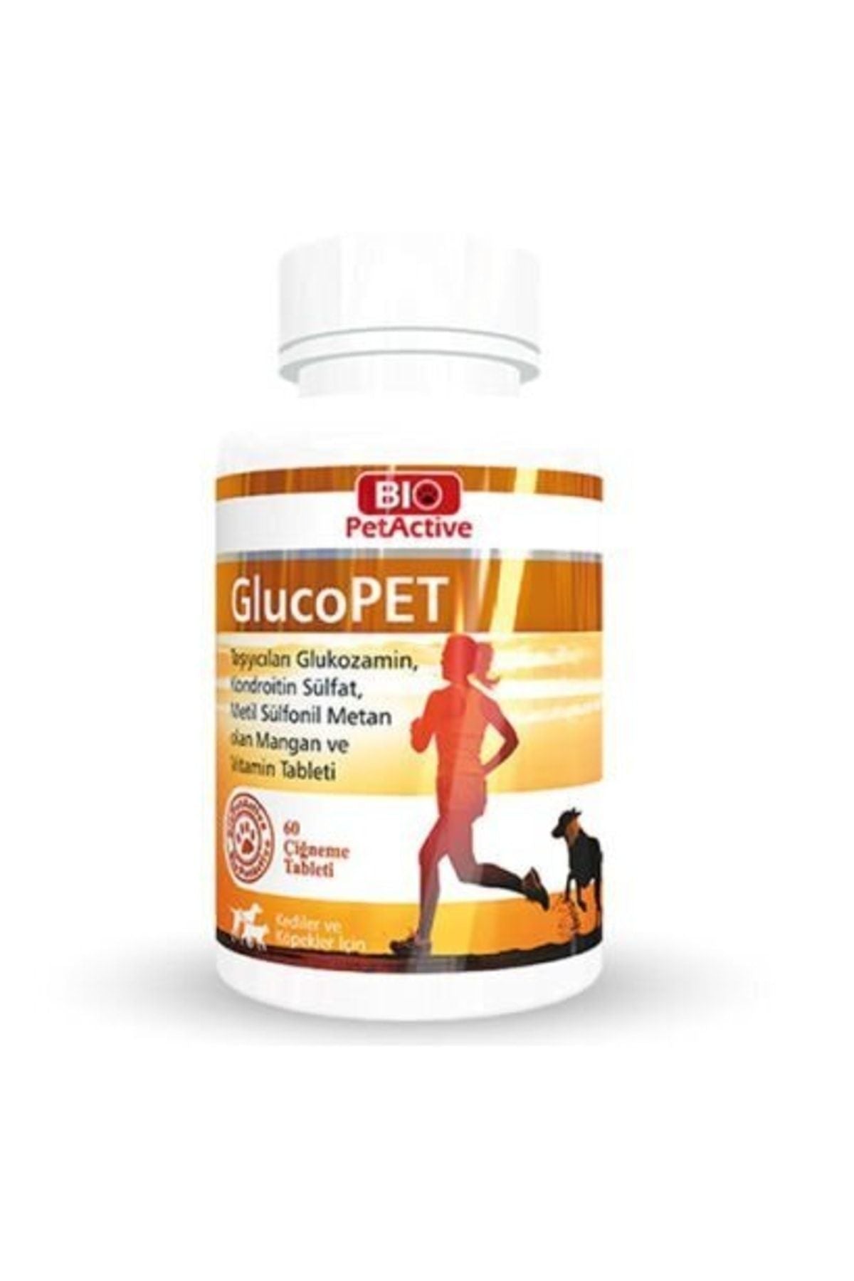 Bio Petactive Glucopet Yetişkin Köpek Eklem Güçlendirici Vitamin 60 Tablet