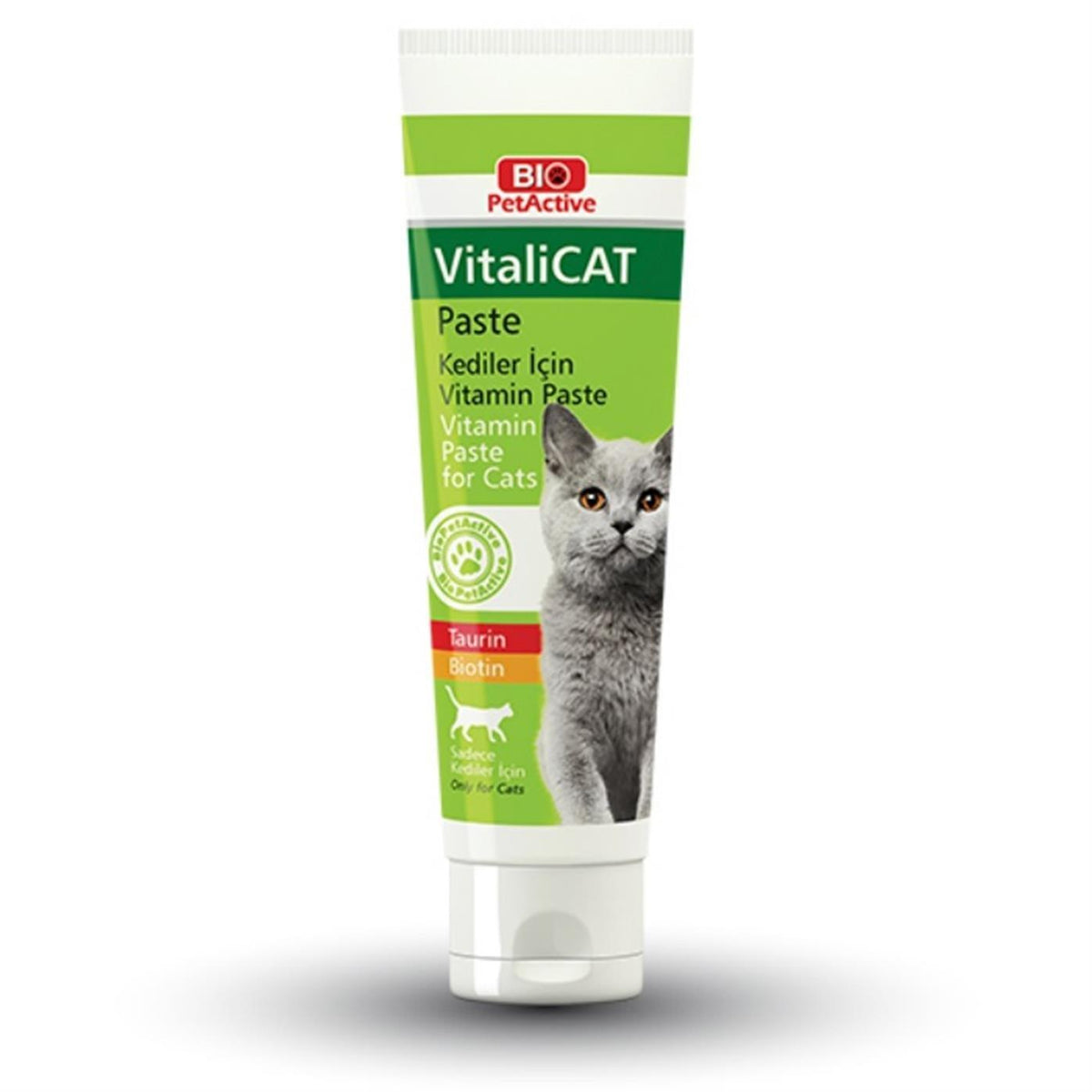 Bio Petactive VitaliCat Pasta Taurin ve Biotinli Kedi Ödülü 100 ml