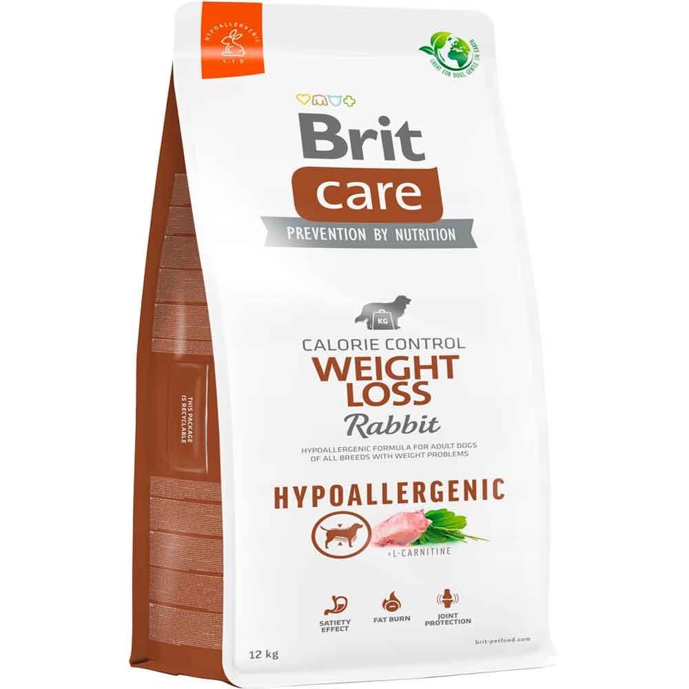 Brit Care Tavşanlı ve Pirinçli Weight Loss Hipoalerjenik Yetişkin Köpek Kuru Maması 12 kg