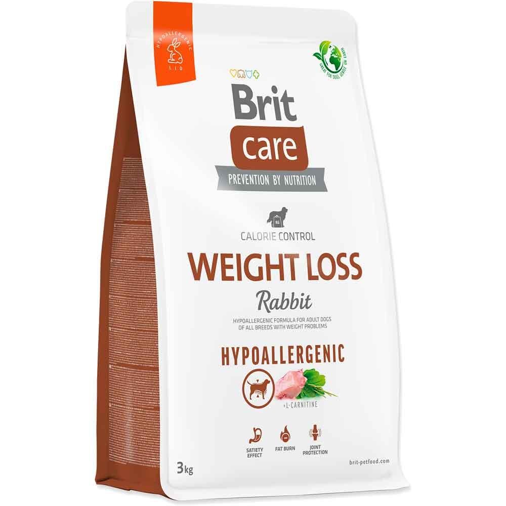 Brit Care Tavşanlı ve Pirinçli Weight Loss Hipoalerjenik Yetişkin Köpek Kuru Maması 3 kg