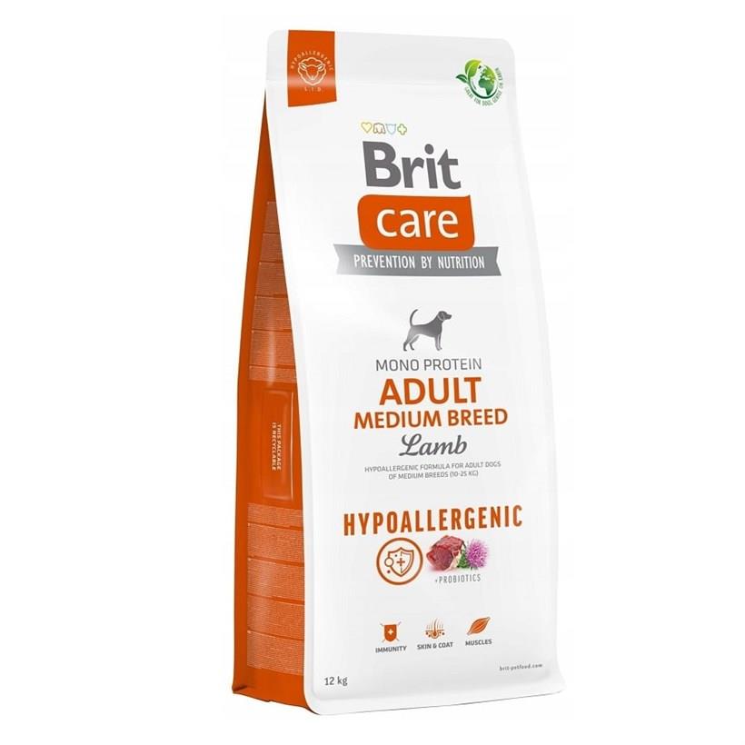 Brit Care Kuzulu ve Pirinçli Hipoalerjenik Orta Irk Yetişkin Köpek Kuru Maması 12 kg