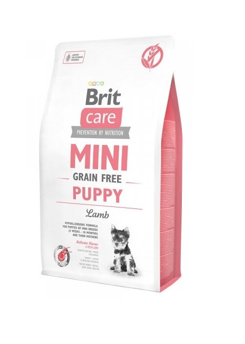 Brit Care Grain-Free Tahılsız Kuzulu Mini Irk Yavru Köpek Kuru Maması 7 kg