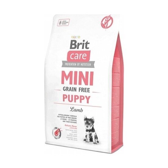 Brit Care Grain-Free Tahılsız Kuzulu Mini Irk Yavru Köpek Kuru Maması 2 kg