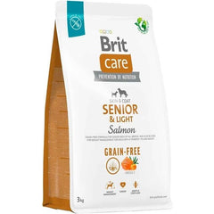 Brit Care Grain-Free Tahılsız Somonlu Senior & Light Yaşlı Köpek Kuru Maması 3 kg