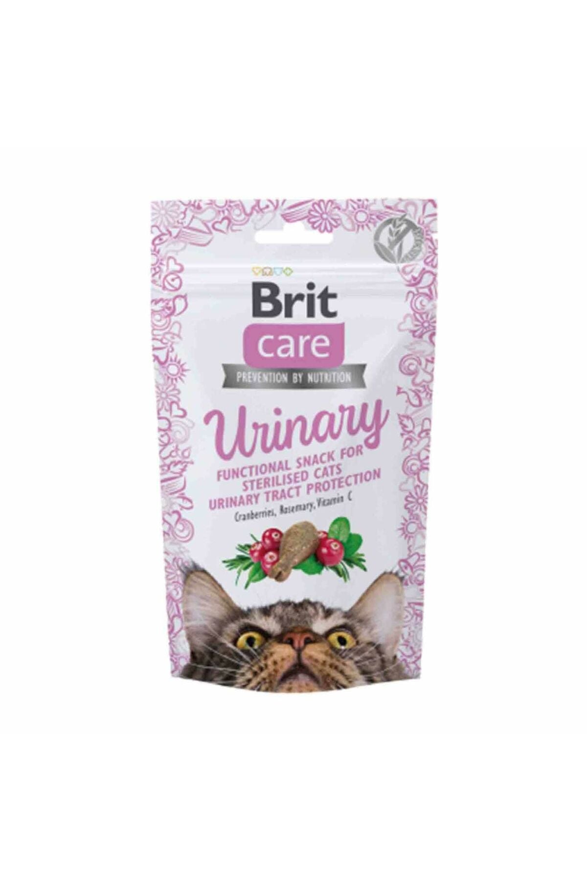 Brit Care Snack Urinary İdrar Sağlığı Destekleyici Kedi Ödül Maması 50 gr