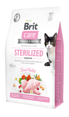 Brit Care Grain-Free Tahılsız Tavşanlı Kısırlaştırılmış Sensitive Yetişkin Kedi Kuru Maması 2 kg