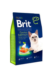 Brit Premium By Nature Somonlu Kısırlaştırılmış Yetişkin Kedi Kuru Maması 8 kg (Yeni)