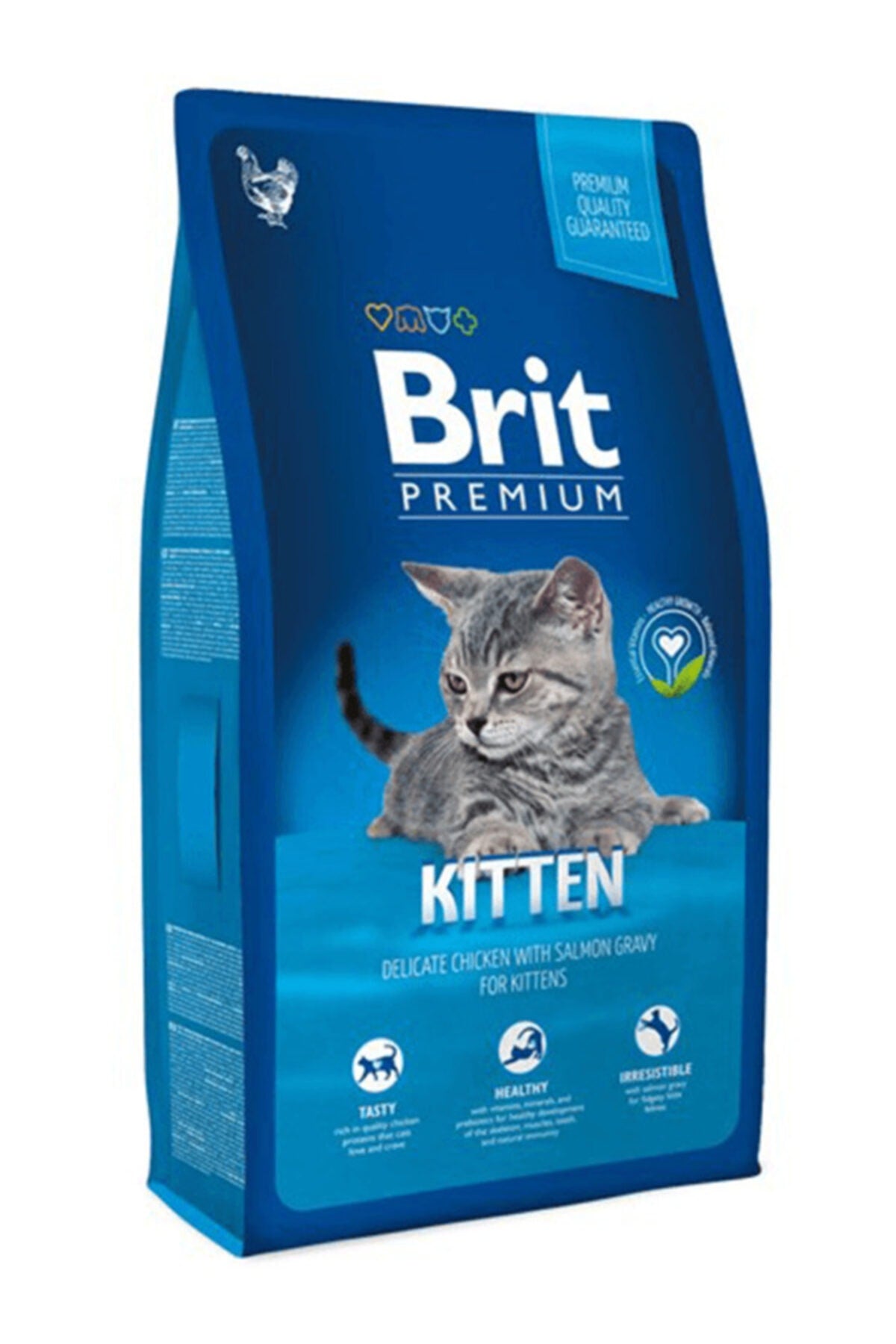 Brit Premium By Nature Kuzulu Kısırlaştırılmış Yavru Kedi Kuru Maması 8 kg