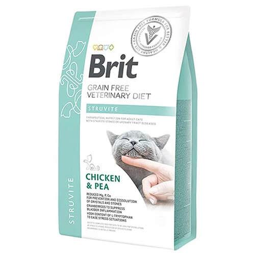 Brit Veterinary Diets Tavuklu ve Bezelyeli Struvite İdrar Yolu Sağlığı Yetişkin Kedi Kuru Maması 5 kg