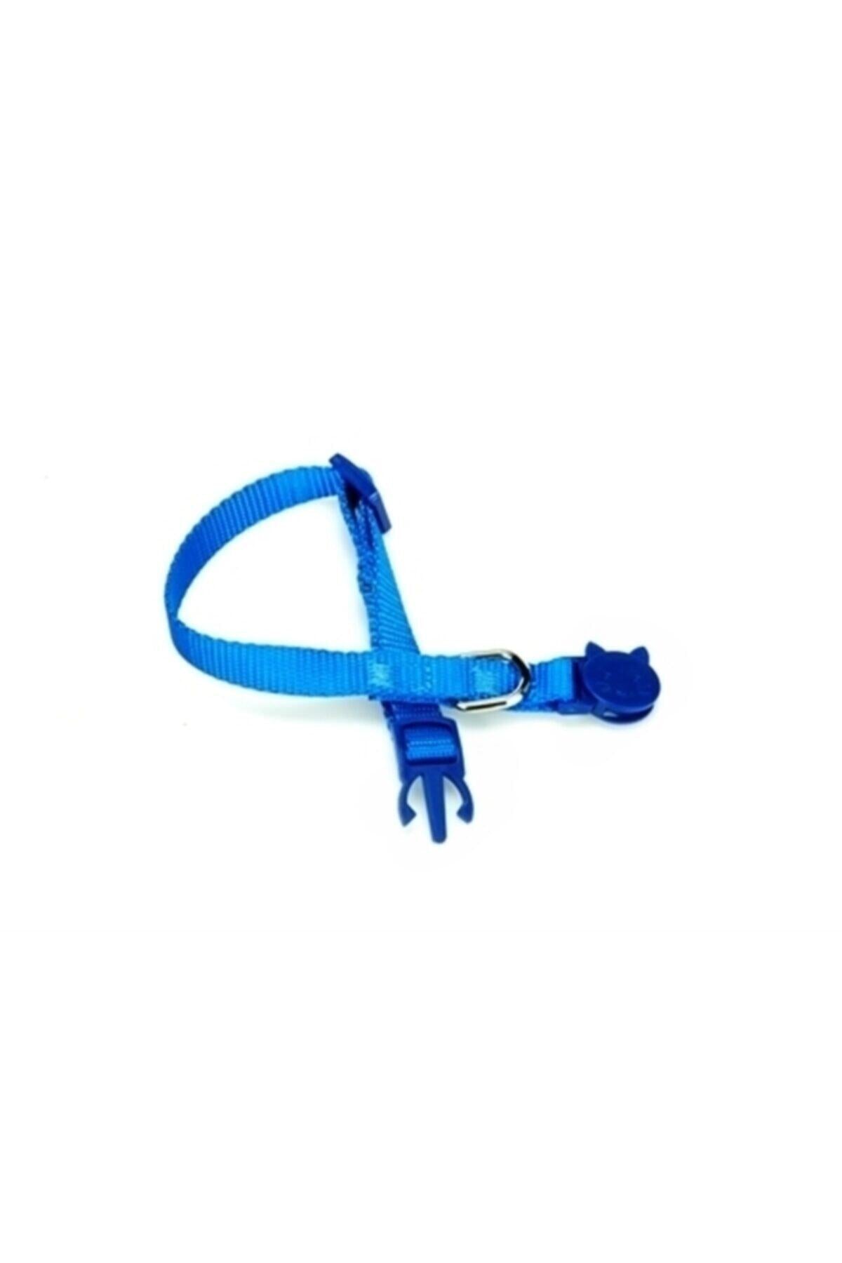 Cattie Güvenlik Tokalı Kedi Boyun Tasması Royalmavi 1X15-25 cm (PSF)